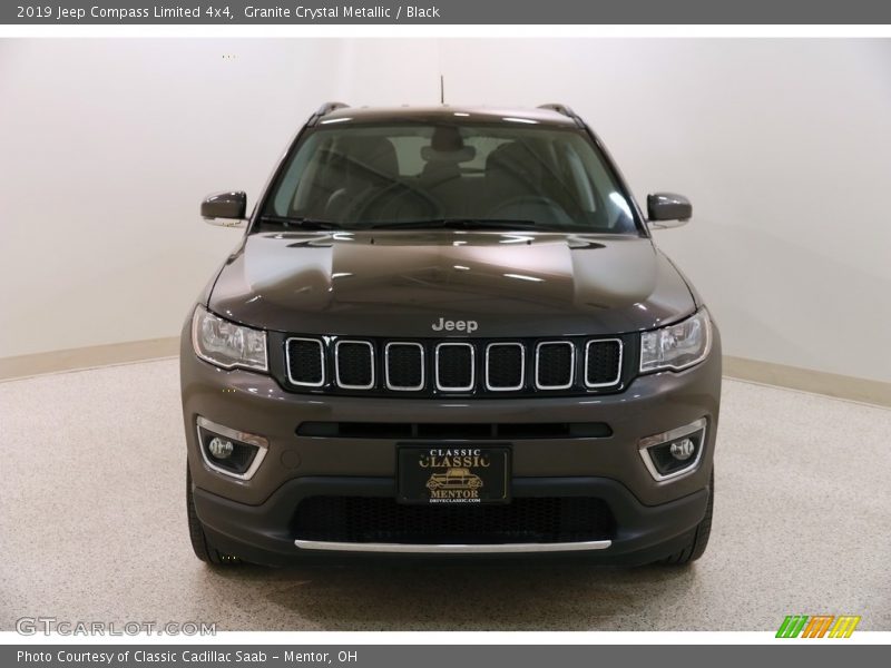 Granite Crystal Metallic / Black 2019 Jeep Compass Limited 4x4