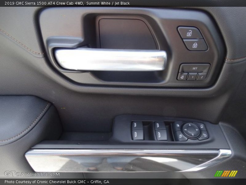 Controls of 2019 Sierra 1500 AT4 Crew Cab 4WD