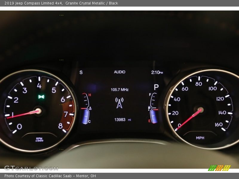 Granite Crystal Metallic / Black 2019 Jeep Compass Limited 4x4