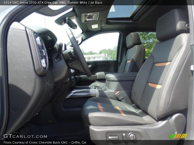 Front Seat of 2019 Sierra 1500 AT4 Crew Cab 4WD