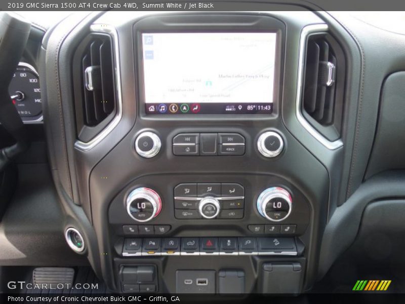 Controls of 2019 Sierra 1500 AT4 Crew Cab 4WD