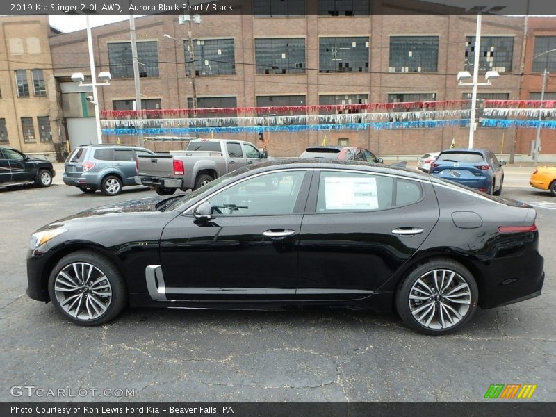  2019 Stinger 2.0L AWD Aurora Black Pearl
