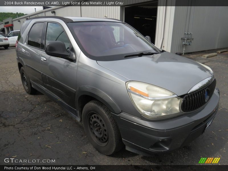 Light Spiral Gray Metallic / Light Gray 2004 Buick Rendezvous CX AWD