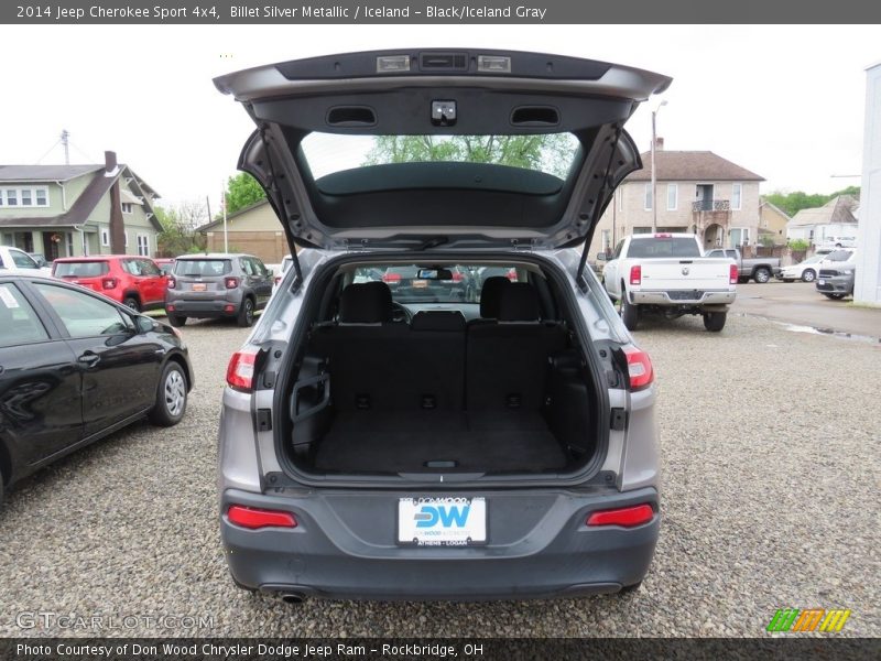 Billet Silver Metallic / Iceland - Black/Iceland Gray 2014 Jeep Cherokee Sport 4x4