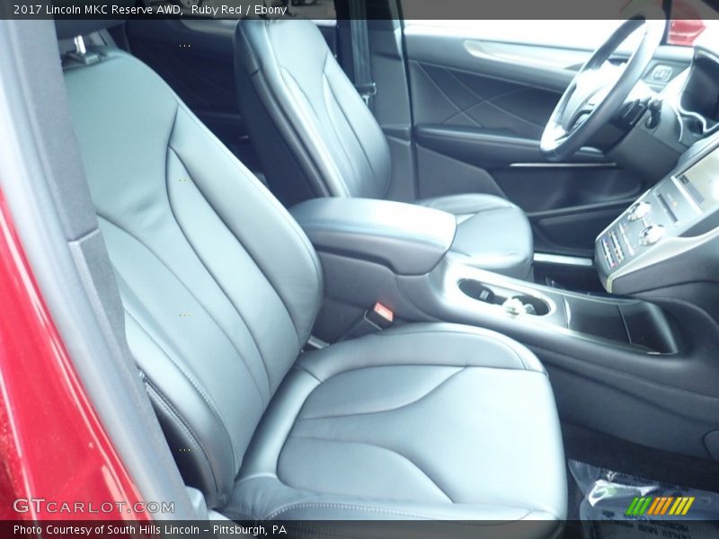 Ruby Red / Ebony 2017 Lincoln MKC Reserve AWD