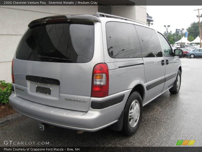Silvermist Metallic / Medium Gray 2000 Chevrolet Venture Plus