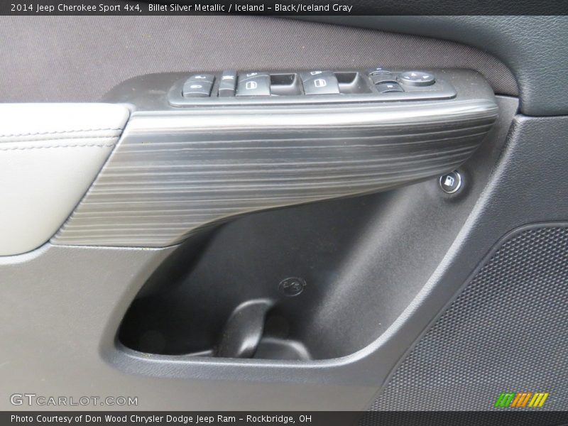 Billet Silver Metallic / Iceland - Black/Iceland Gray 2014 Jeep Cherokee Sport 4x4