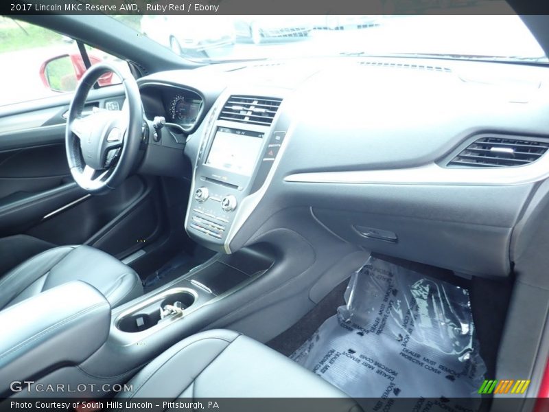 Ruby Red / Ebony 2017 Lincoln MKC Reserve AWD