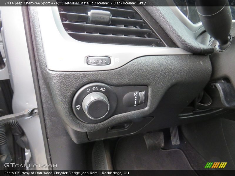 Billet Silver Metallic / Iceland - Black/Iceland Gray 2014 Jeep Cherokee Sport 4x4
