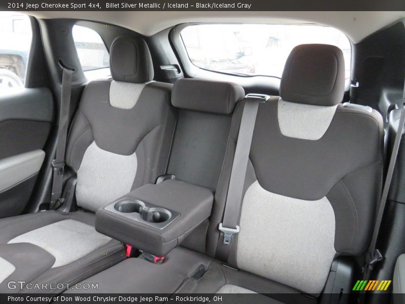 Billet Silver Metallic / Iceland - Black/Iceland Gray 2014 Jeep Cherokee Sport 4x4