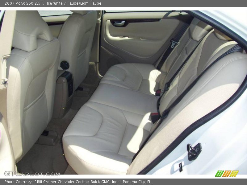 Ice White / Taupe/Light Taupe 2007 Volvo S60 2.5T