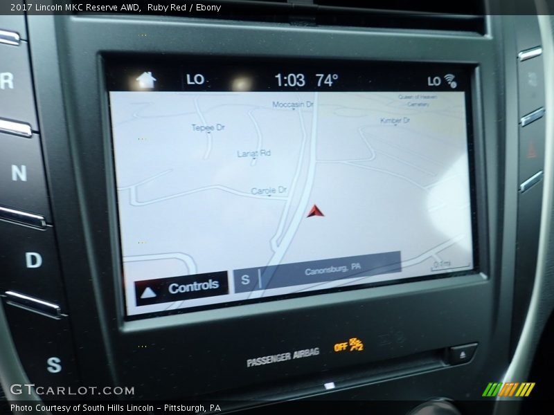 Ruby Red / Ebony 2017 Lincoln MKC Reserve AWD