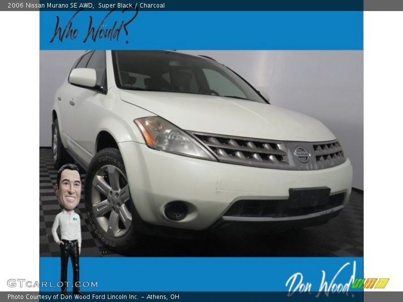 Super Black / Charcoal 2006 Nissan Murano SE AWD