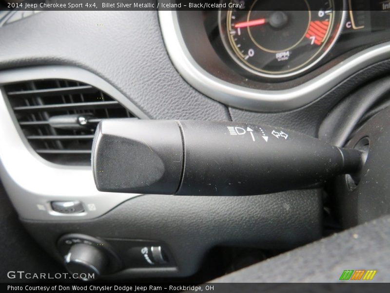 Billet Silver Metallic / Iceland - Black/Iceland Gray 2014 Jeep Cherokee Sport 4x4