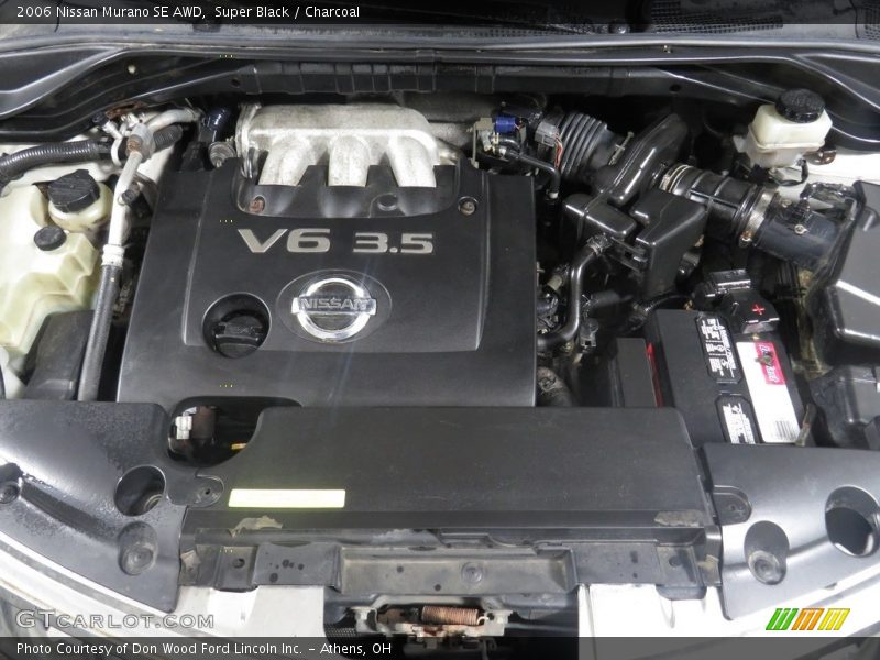 Super Black / Charcoal 2006 Nissan Murano SE AWD