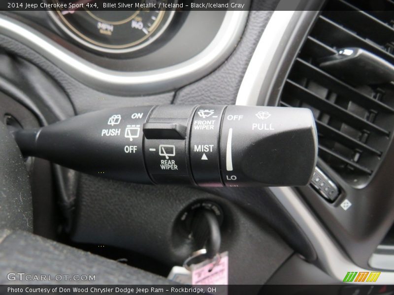 Billet Silver Metallic / Iceland - Black/Iceland Gray 2014 Jeep Cherokee Sport 4x4