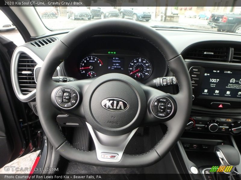 Gravity Gray / Black 2020 Kia Soul GT-Line