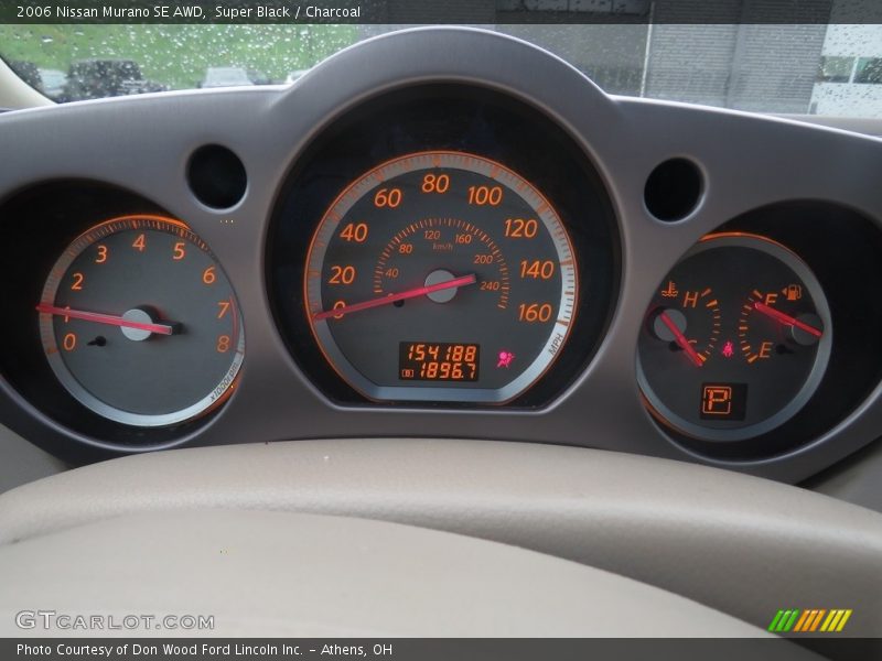 Super Black / Charcoal 2006 Nissan Murano SE AWD