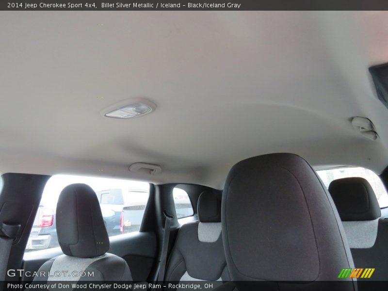 Billet Silver Metallic / Iceland - Black/Iceland Gray 2014 Jeep Cherokee Sport 4x4