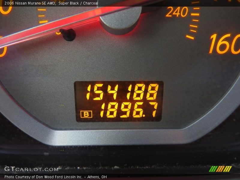 Super Black / Charcoal 2006 Nissan Murano SE AWD