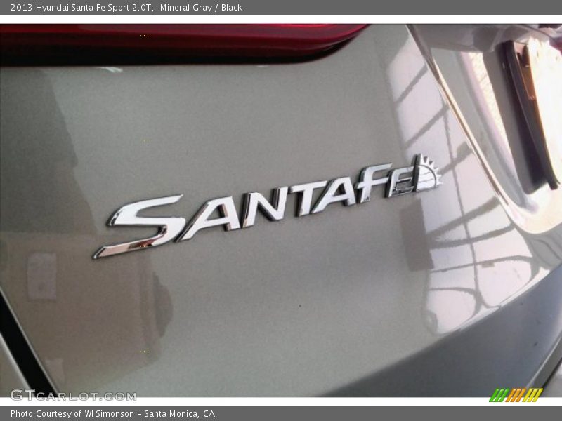 Mineral Gray / Black 2013 Hyundai Santa Fe Sport 2.0T
