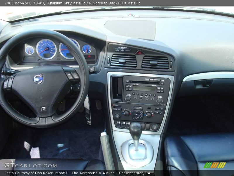 Titanium Gray Metallic / R Nordkap Black/Blue Metallic 2005 Volvo S60 R AWD