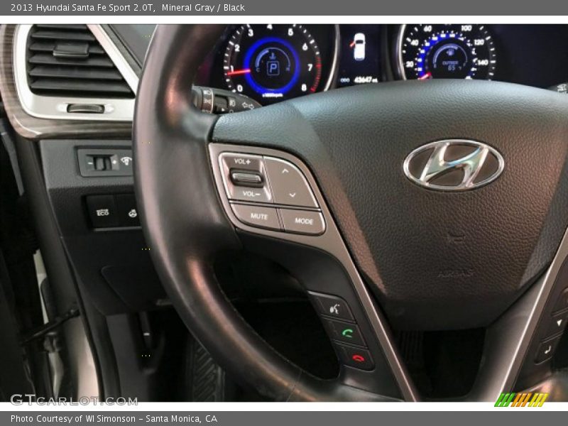 Mineral Gray / Black 2013 Hyundai Santa Fe Sport 2.0T