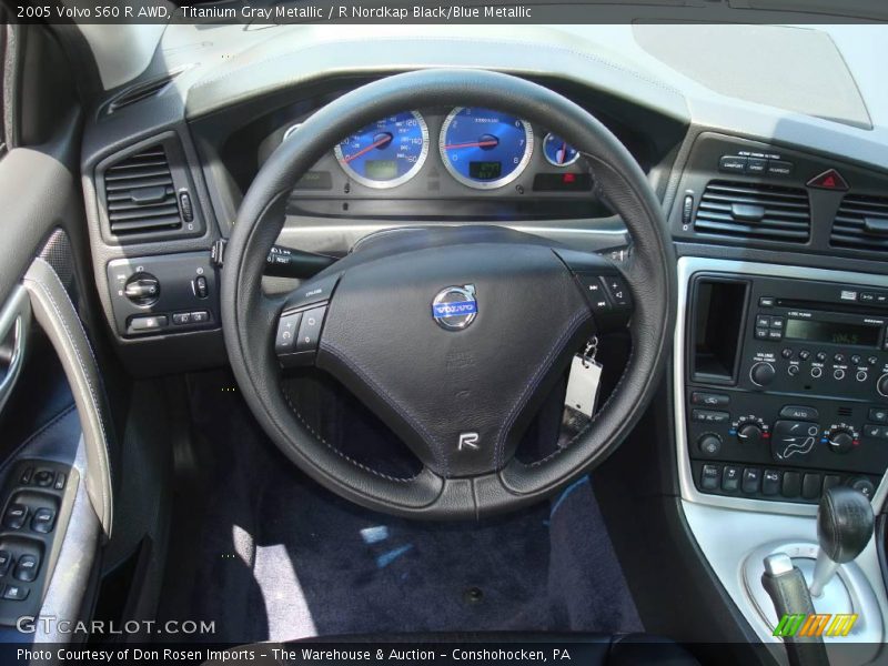 Titanium Gray Metallic / R Nordkap Black/Blue Metallic 2005 Volvo S60 R AWD