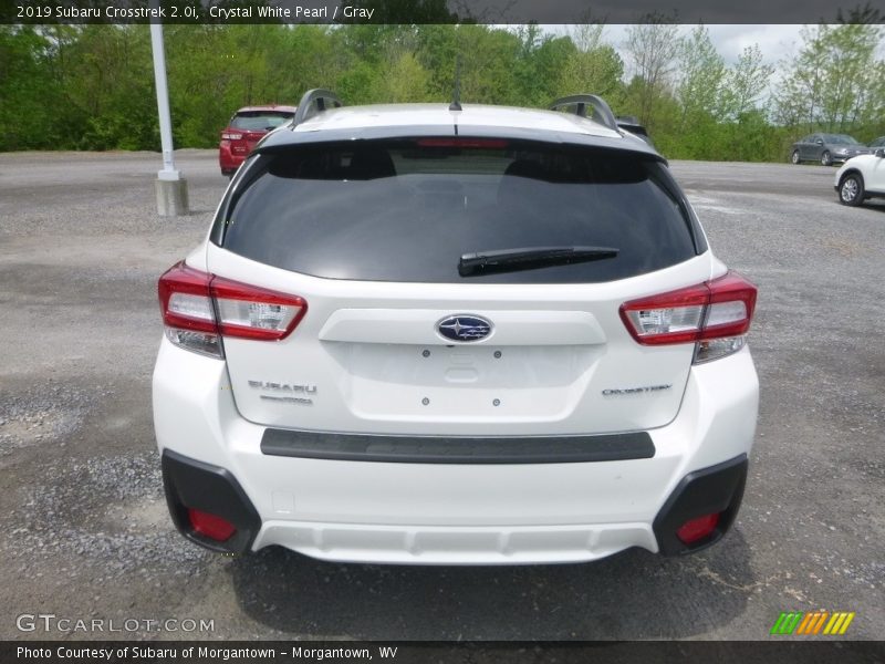 Crystal White Pearl / Gray 2019 Subaru Crosstrek 2.0i