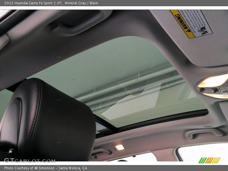 Mineral Gray / Black 2013 Hyundai Santa Fe Sport 2.0T