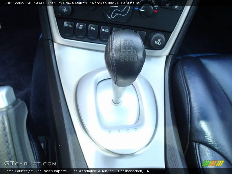 Titanium Gray Metallic / R Nordkap Black/Blue Metallic 2005 Volvo S60 R AWD