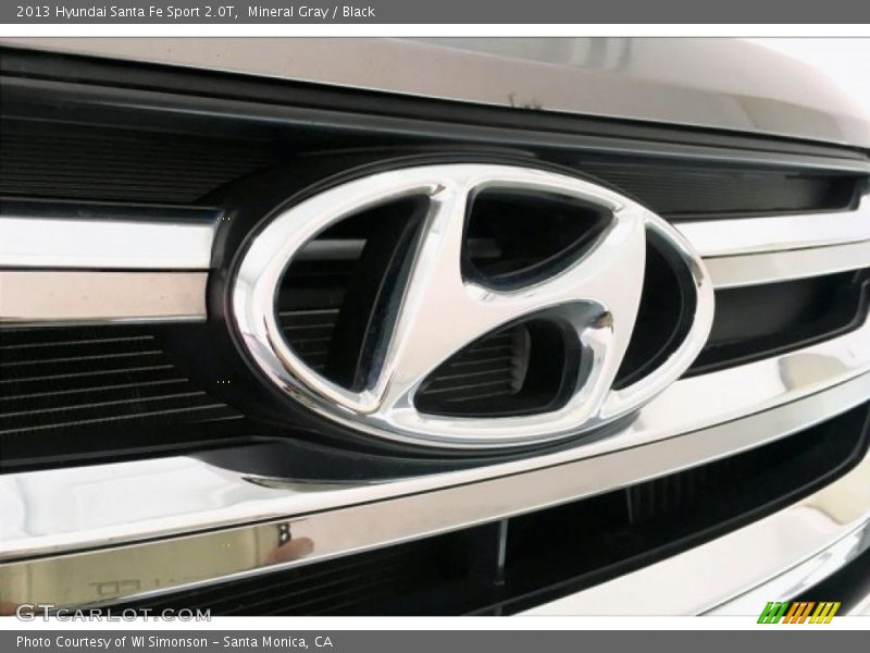 Mineral Gray / Black 2013 Hyundai Santa Fe Sport 2.0T