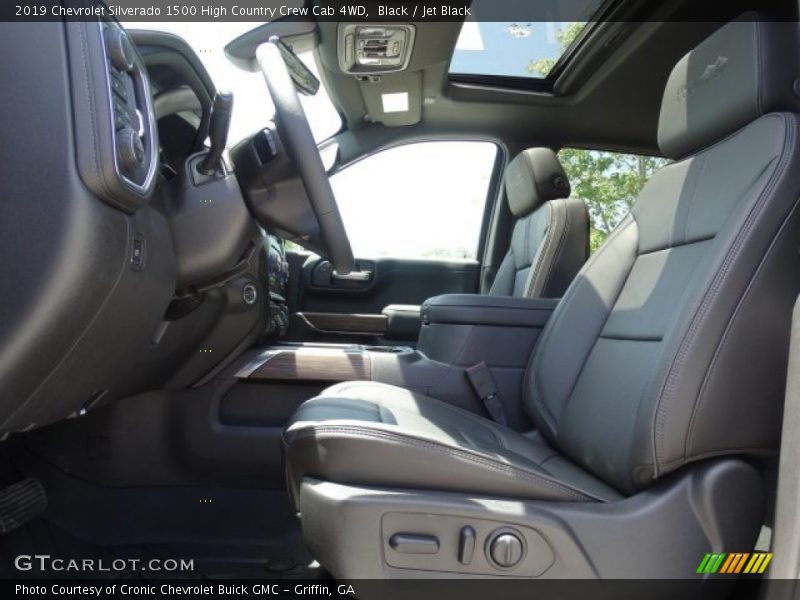 Front Seat of 2019 Silverado 1500 High Country Crew Cab 4WD