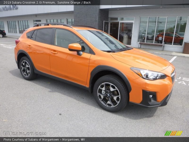 Sunshine Orange / Black 2019 Subaru Crosstrek 2.0i Premium