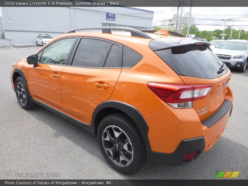 Sunshine Orange / Black 2019 Subaru Crosstrek 2.0i Premium