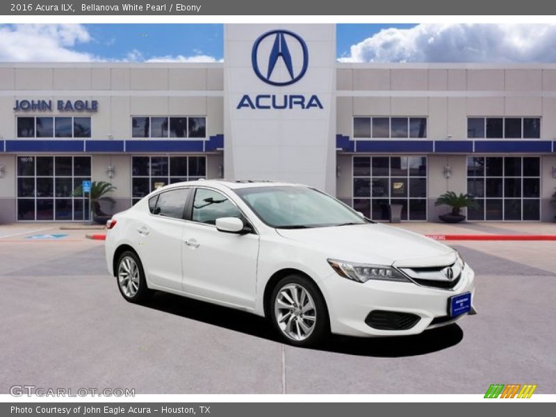 Bellanova White Pearl / Ebony 2016 Acura ILX