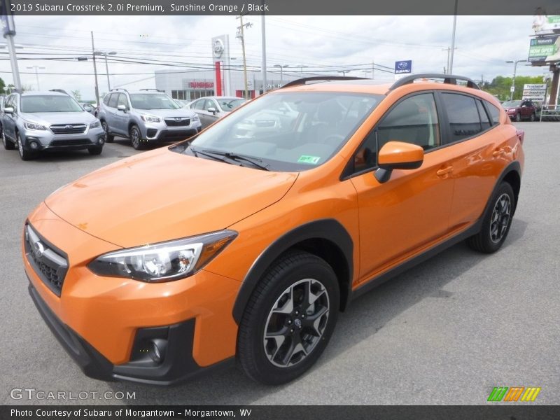 Sunshine Orange / Black 2019 Subaru Crosstrek 2.0i Premium