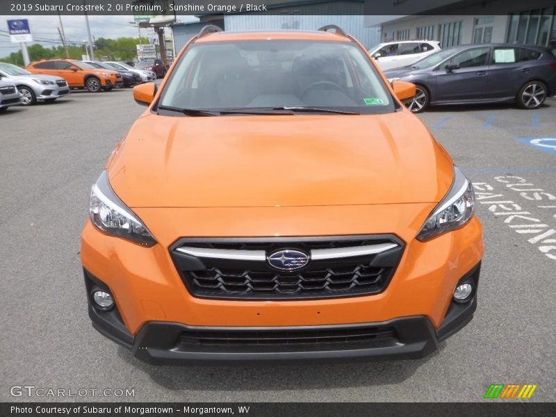 Sunshine Orange / Black 2019 Subaru Crosstrek 2.0i Premium