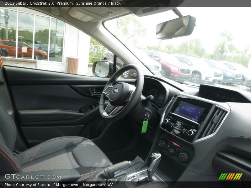 Sunshine Orange / Black 2019 Subaru Crosstrek 2.0i Premium