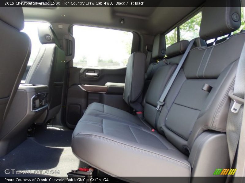 Rear Seat of 2019 Silverado 1500 High Country Crew Cab 4WD