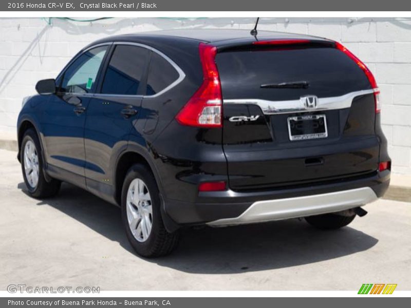 Crystal Black Pearl / Black 2016 Honda CR-V EX