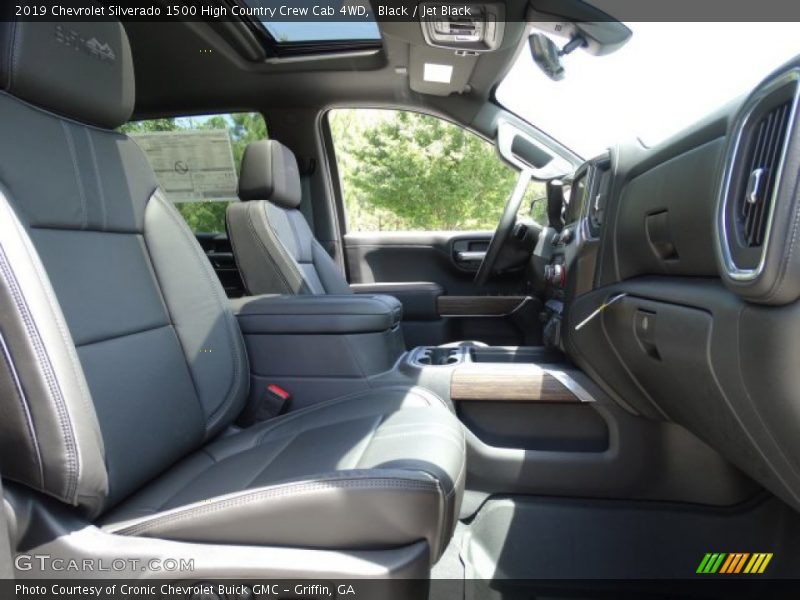 Front Seat of 2019 Silverado 1500 High Country Crew Cab 4WD