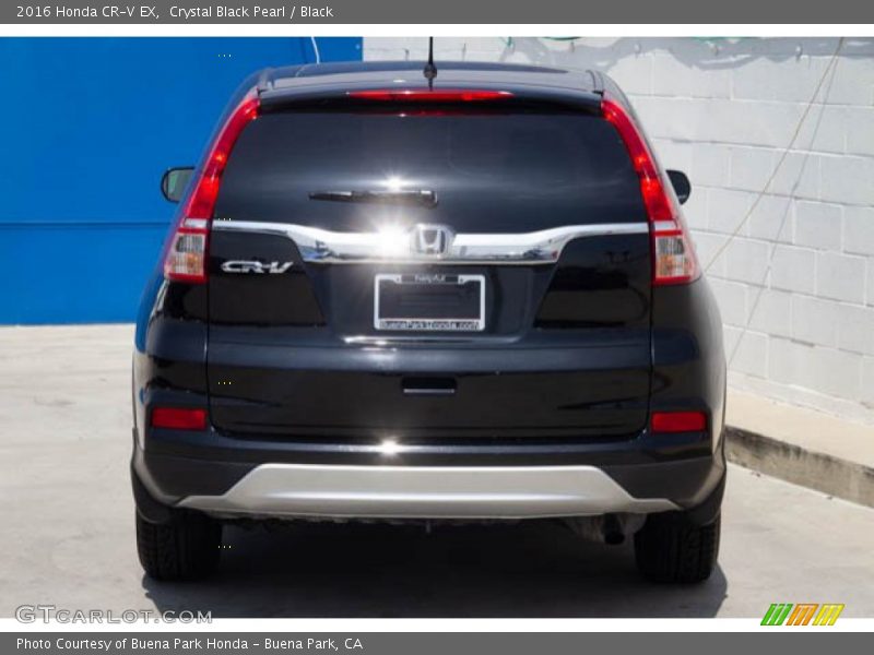 Crystal Black Pearl / Black 2016 Honda CR-V EX