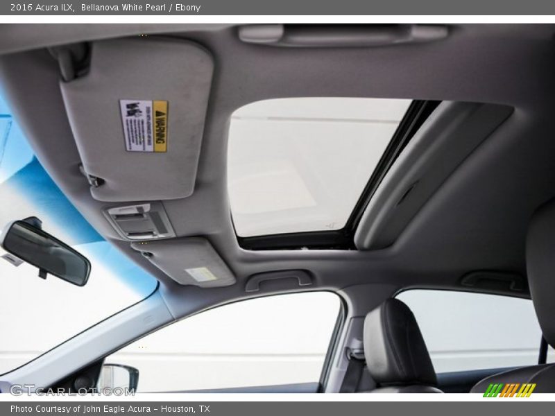 Bellanova White Pearl / Ebony 2016 Acura ILX