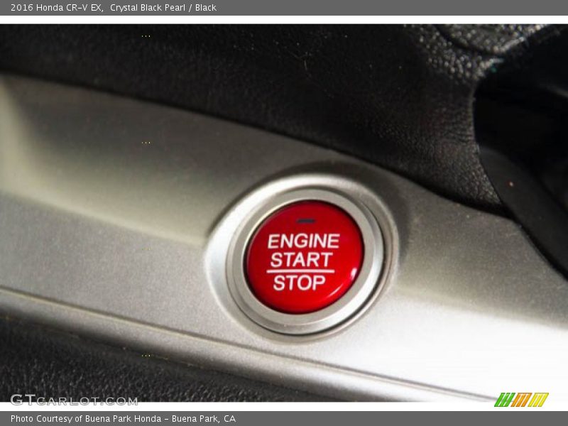 Crystal Black Pearl / Black 2016 Honda CR-V EX