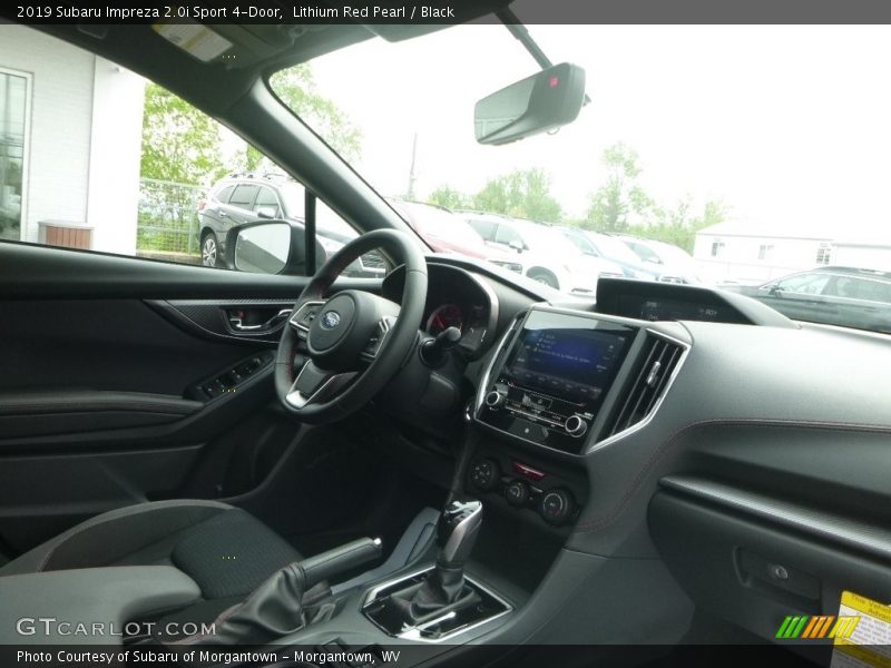 Lithium Red Pearl / Black 2019 Subaru Impreza 2.0i Sport 4-Door