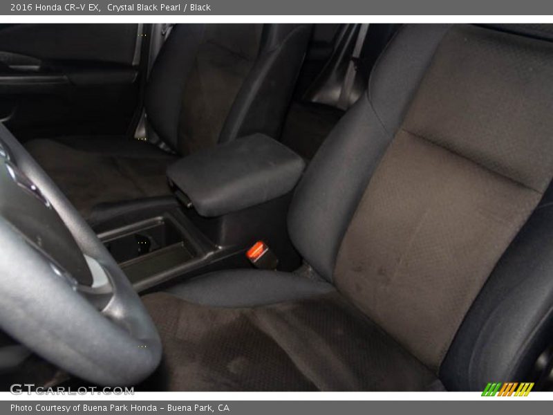Crystal Black Pearl / Black 2016 Honda CR-V EX