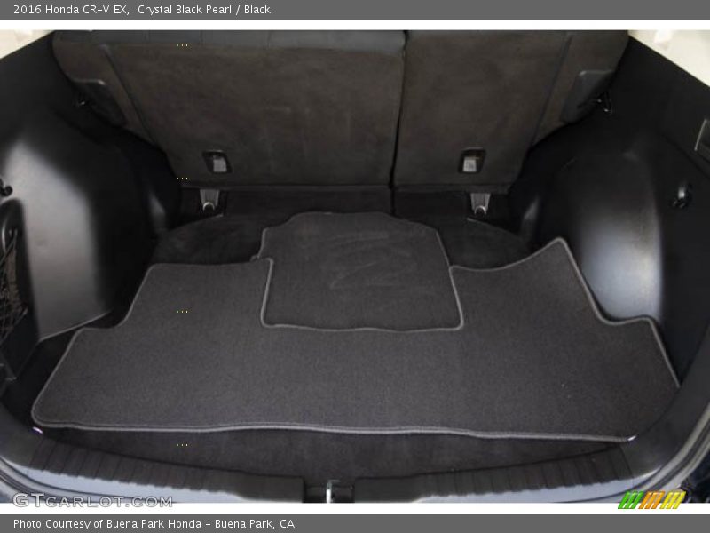 Crystal Black Pearl / Black 2016 Honda CR-V EX