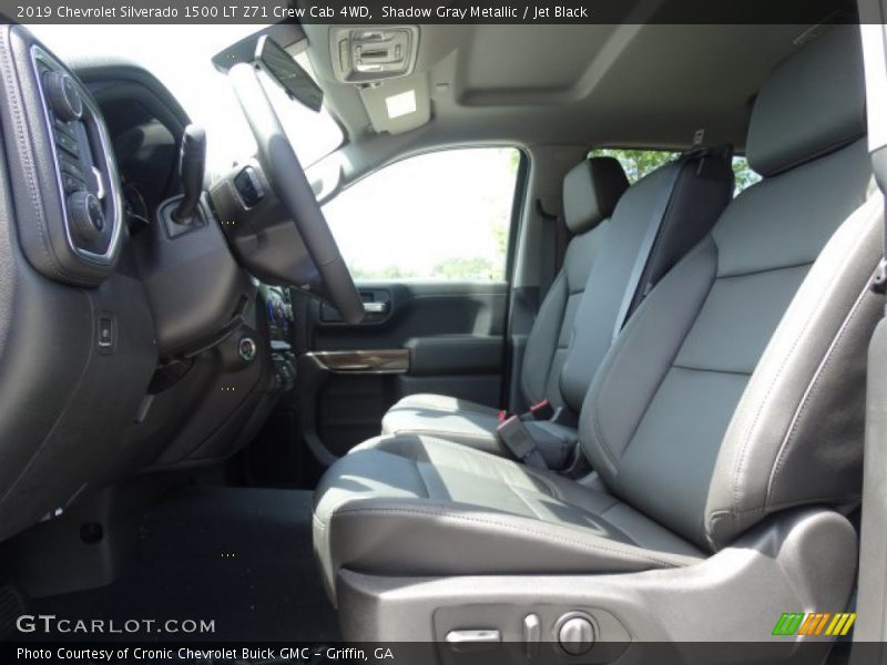 Shadow Gray Metallic / Jet Black 2019 Chevrolet Silverado 1500 LT Z71 Crew Cab 4WD