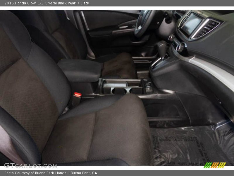 Crystal Black Pearl / Black 2016 Honda CR-V EX